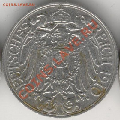 Германия 25пф.1910г.А(Берлин) до 4.02.11г. 24ч.00м. - Изображение 159