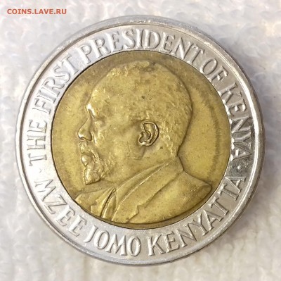 КЕНИЯ 20 шиллингов 2010 (БИМ) до 27 фев. 22-00 мск - КЕНИЯ 20 шиллингов 2010 -1076-20170223_143942