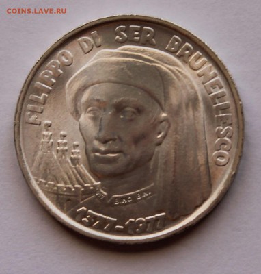 Сан Марино 1000 лир 1977. СЕРЕБРО. ТИРАЖ - 180 000. - 7