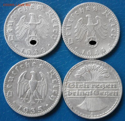 50 пфеннигов 1922г.A,1935г.J,1941г.A,1943г.B-4шт.до1.03.17г. - DSCN1670.1.2..JPG