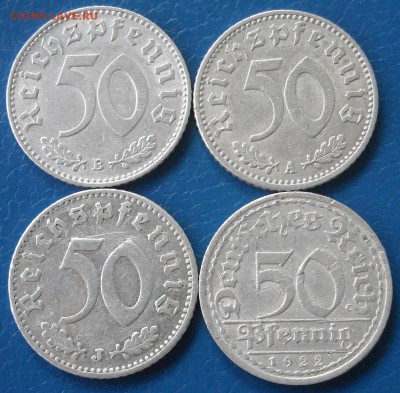 50 пфеннигов 1922г.A,1935г.J,1941г.A,1943г.B-4шт.до1.03.17г. - DSCN1694.1.1.JPG