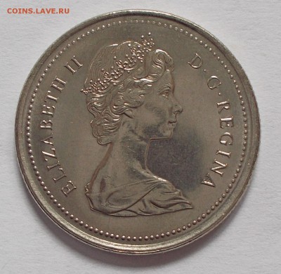 25 центов 1973 Канада 100 лет конной полиции до 27.02 - DSCN0252.JPG