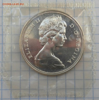 Канада.1 доллар (гусь) 1967 в запайке proof-lake 28.02 22:00 - IMG_20170202_100804