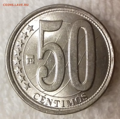 ВЕНЕСУЭЛА 50 сентимо 2007 до 28 фев. 22-00 мск - ВЕНЕСУЭЛА 50 сентимо 2007 -79-20170112_171116
