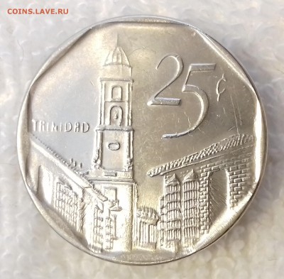 КУБА 25 конв. сентаво 2008 Город Тринидад 28 фев. 22-00 мск - КУБА 25 конв. сентаво 2008 -1214-20170224_101208