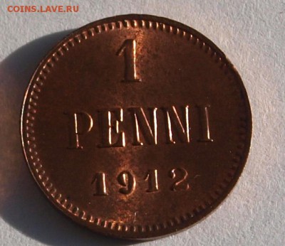 1 пенни 1912 г. UNC До 1.03.2017 22.00 по МСК - 12