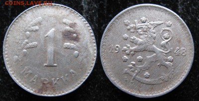 19.Разная инострань по фиксу - 19.6. -Финляндия 1 марка 1948  016