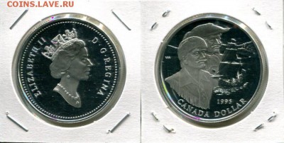 Британское Содружество. Елизавета II. - Canada 1$ 1995 Hudson