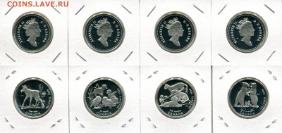 Британское Содружество. Елизавета II. - Canada 50c 1996 set
