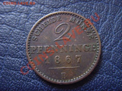 Пруссия 2 пфенинга 1867 В до 01.02 в 21.00М - LPIC5736.JPG