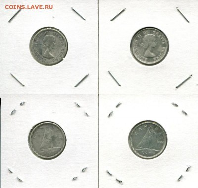 Британское Содружество. Елизавета II. - Canada 10c 1953