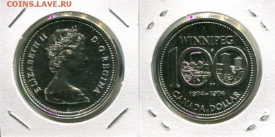 Британское Содружество. Елизавета II. - Canada 1$ 1974 Winnipeg