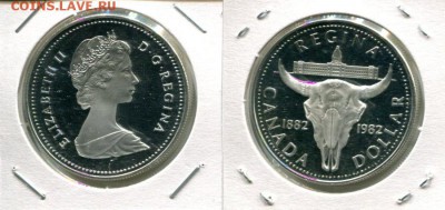 Британское Содружество. Елизавета II. - Canada 1$ 1982 Regina
