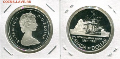 Британское Содружество. Елизавета II. - Canada 1$ 1987 Detroit