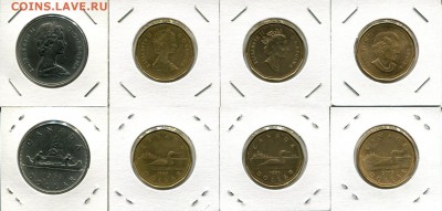 Британское Содружество. Елизавета II. - Canada 1$ dif.h.