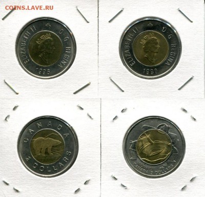 Британское Содружество. Елизавета II. - Canada 2$ BiMe dif.