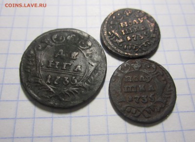 Деньга и две полушки 1735 г - на оценку - IMG_2837.JPG