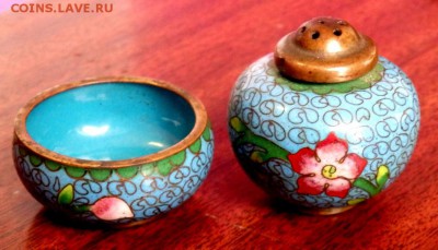 солонка и перечница медь  эмаль оценка - P2250292.JPG