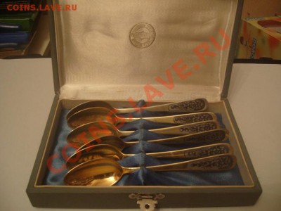 Ложки серебряные столовые 6 шт 875 пр. голова  Оцените плиз - S7307747