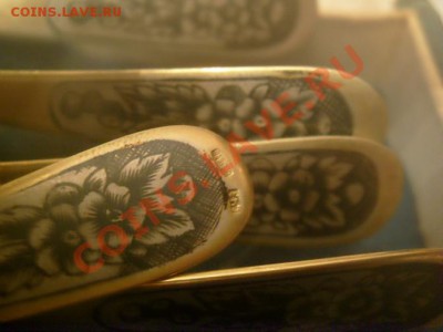 Ложки серебряные столовые 6 шт 875 пр. голова  Оцените плиз - S7307750