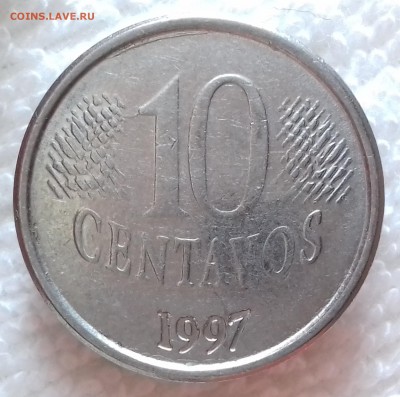 БРАЗИЛИЯ 10 сентаво 1997 до 1 мар. 22-00 мск - БРАЗИЛИЯ 10 сентаво 1997 -48-20170112_115600