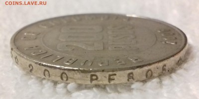 КОЛУМБИЯ 200 песо 2006 Крест Кимбая до 1 мар. 22-00 мск - КОЛУМБИЯ 200 песо 2006 -154-20170114_224838