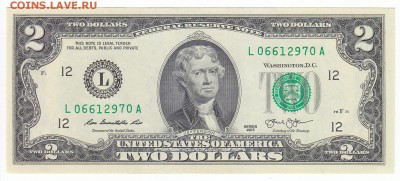 США 2 доллара (5шт) UNC Пресс! Блиц! До 28.02 в 12.00 мск - IMG_0003