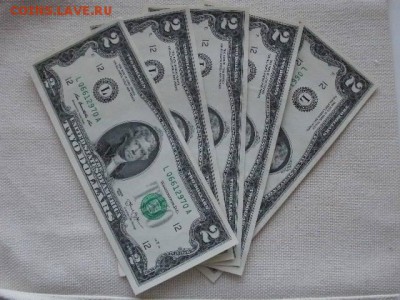 США 2 доллара (5шт) UNC Пресс! Блиц! До 28.02 в 12.00 мск - P4070197.JPG