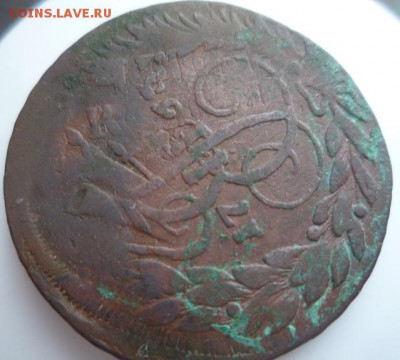 2 копейки 1763г перечекан - 2кп2