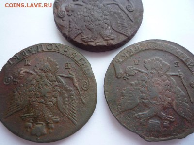 5 копеек 1767,83,86 гг - л1