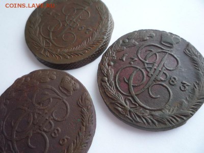 5 копеек 1767,83,86 гг - л6