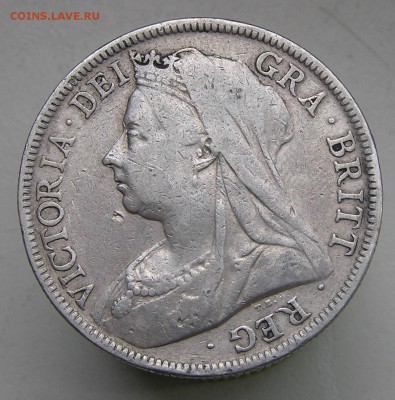 Ag Half Crown 1897 Англия до 22-10 02.03 - хаф10
