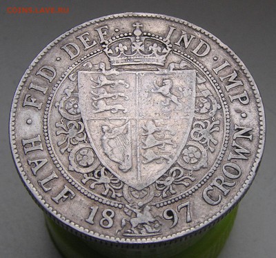 Ag Half Crown 1897 Англия до 22-10 02.03 - хаф13
