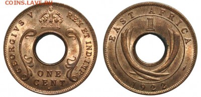 Восточная Африка, 1 цент, 1922 год; 2.03 в 22-00 МСК - 4750b611ac65978dbd147cc1391dc7cd