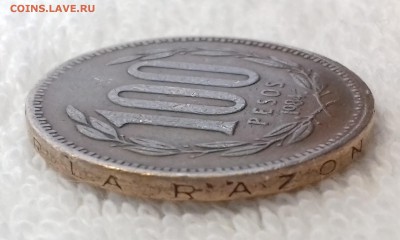 ЧИЛИ 100 песо 1984 до 2 мар. 22-00 мск - ЧИЛИ 100 песо 1984 -1760-20170226_134751