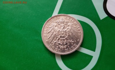 3 марки 1913 Саксония  до 4.03 в 21.30 мск - 20170226_164942