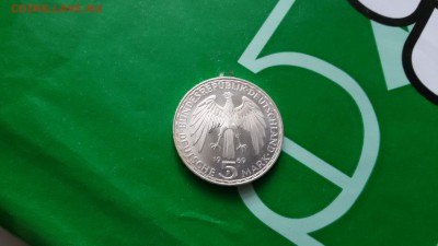 5 марок ФРГ Меркатор 1969 до 4.03 21.30 мск - 20170226_165920