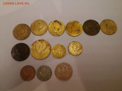 1,2,3,5 коп. без повторов 21шт. до 57 года + бонус 13 монет - P_20170226_205017