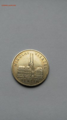 С РУБЛЯ ! ГДР 5 марок 1987 Николаи Фиртель до 01.03 - PHOTO_20170225_151438
