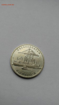 С РУБЛЯ ! ГДР 5 марок 1986 г Росток корабль до 1.03 - PHOTO_20170225_151524
