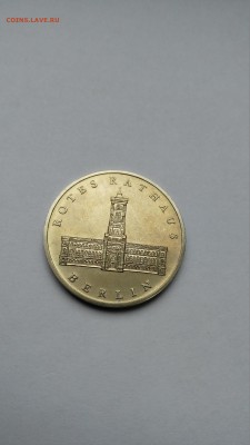 С РУБЛЯ ! ГДР 5 марок 1987 Красная Ратуша до 01.03 - PHOTO_20170225_151607