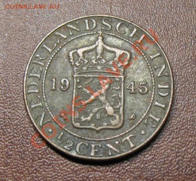"II Мировая": Нидерл. Индия, 1945 г, до 01.02 в 21-00 мск - 1945 нед индия