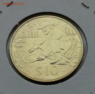 Британское Содружество. Елизавета II. - NZ 10$ 1995