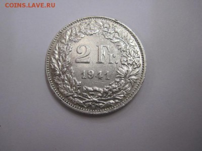 2 франка Швейцария 1941 до 01.03.17 - IMG_8207.JPG