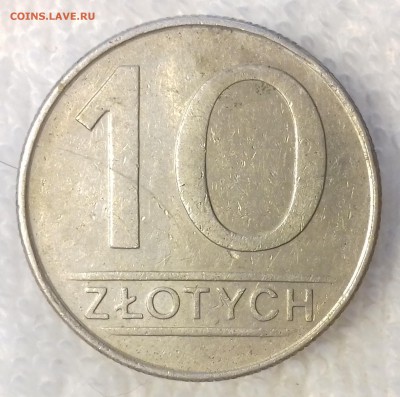 ПОЛЬША 10 злотых 1985 до 3 мар. 22-00 мск - ПОЛЬША 10 злотых 1985 -438-20170205_155721