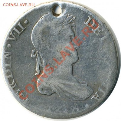 Испанская монета 1810 год - 23004_1