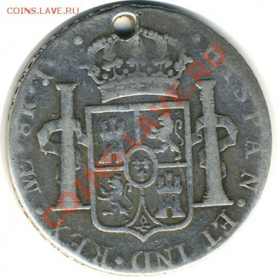 Испанская монета 1810 год - 23004_2