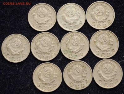 ЛОТ - 10 копеек 1946-48-49-50г. по 10шт.--02-03-17 в 22-00-- - 10коп_лот_1_8