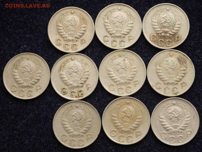 ЛОТ - 10 копеек 1946-48-49-50г. по 10шт.--02-03-17 в 22-00-- - 10коп_лот_1_2