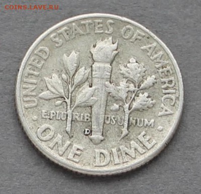 10 центов США 1959 Ag, до 02.03.2017, 22:00 - 10c59r